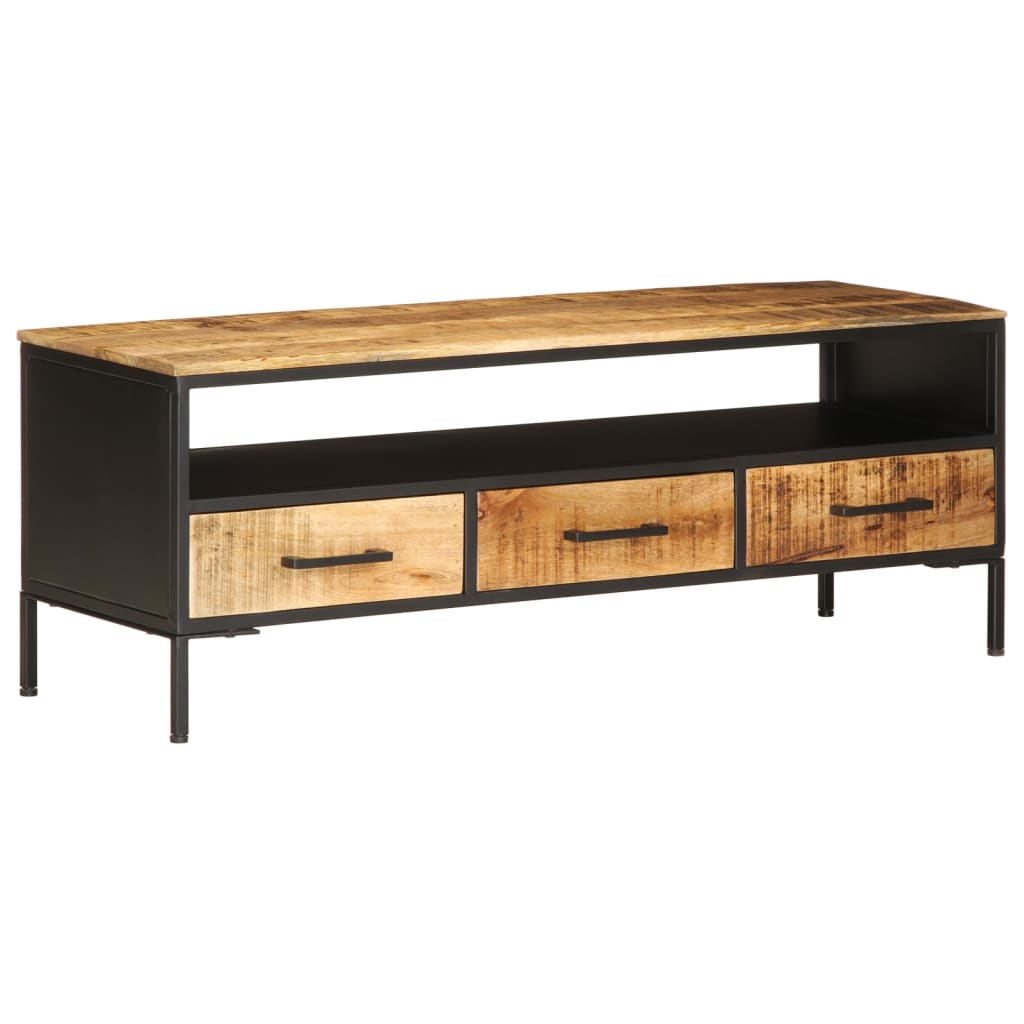 RUGOSE MACHOSE WOOD TV furniture 110x35x40 cm