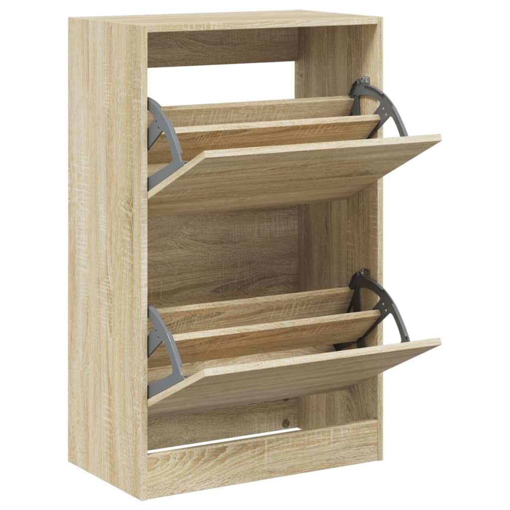 Oak de madeira de madeira zapater Sonoma 60x34x96.5 cm