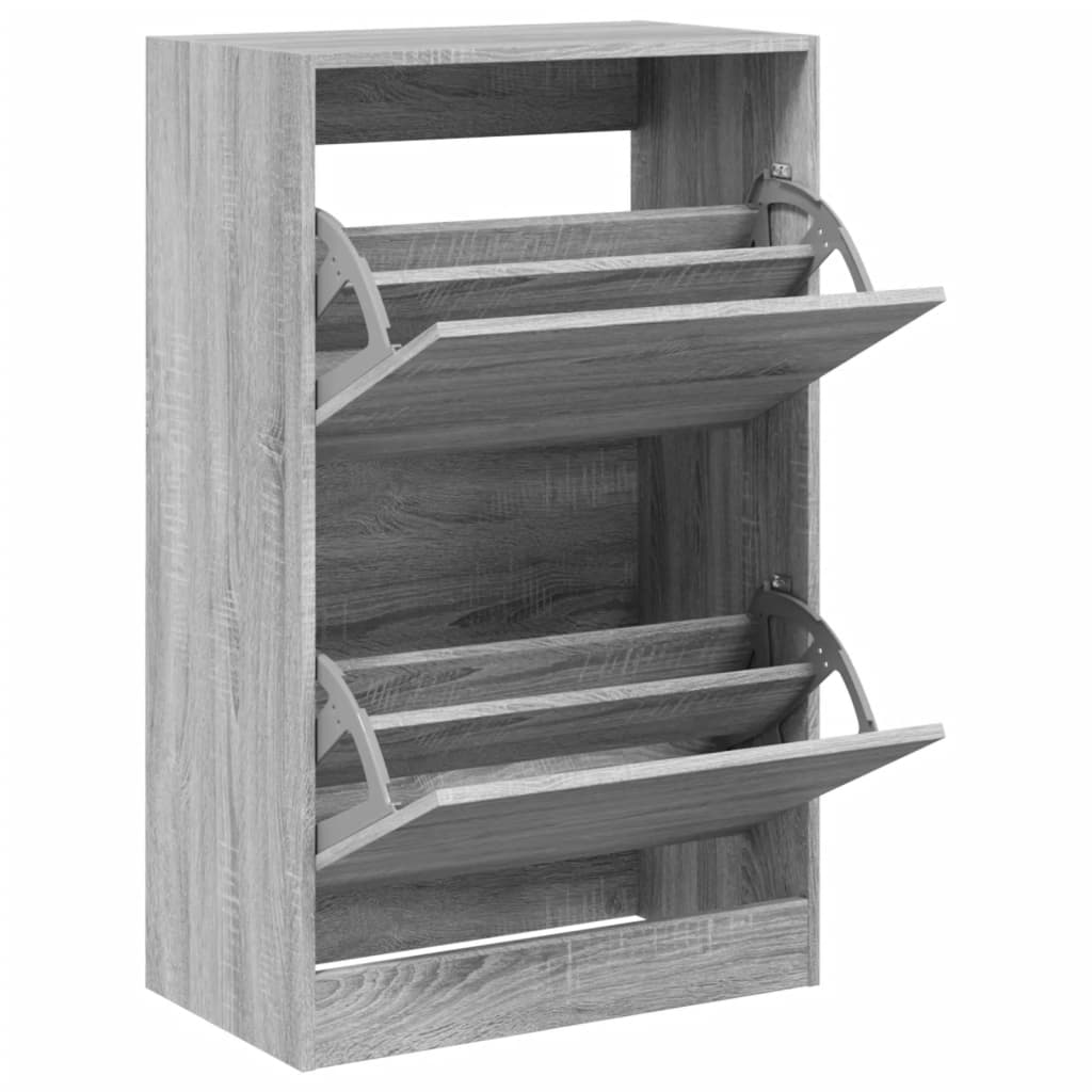 Sonoma Grey Engineering Wood Zapater 60x34x96.5 cm