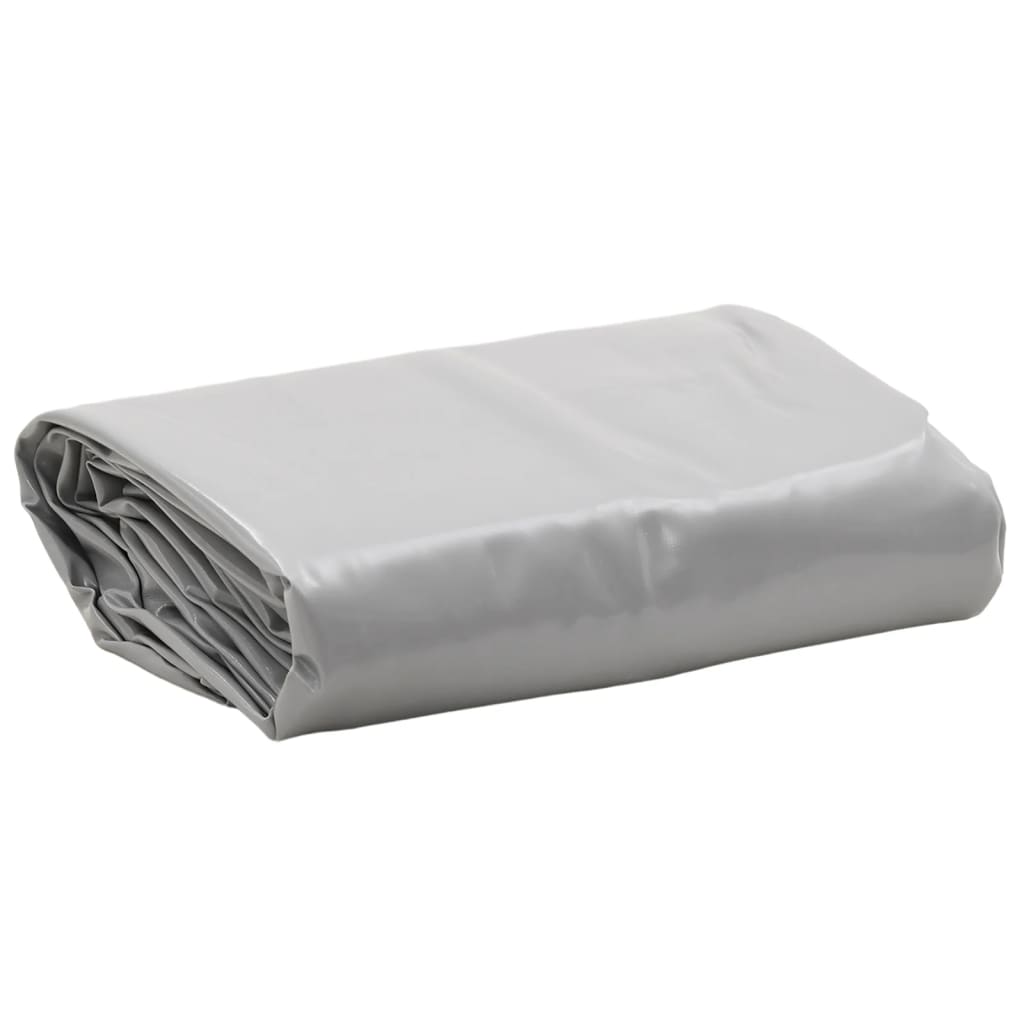 5x5 m 650 g/m² gray canvas