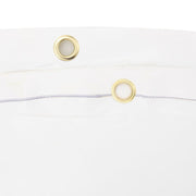 White tarpaulin 5x7 m 650 g/m² v1198 - Vetonek