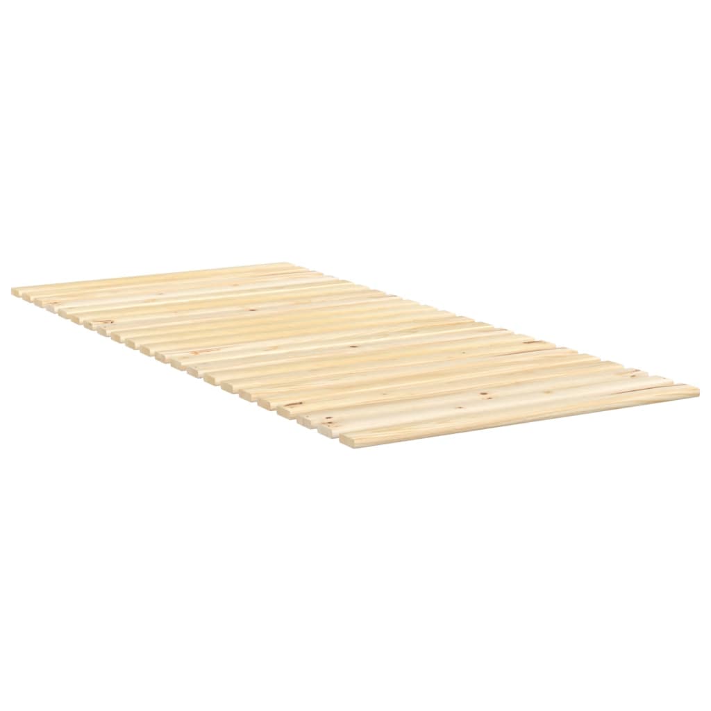 Vetonek Láminas de somier de cama madera maciza de pino 90x200 cm