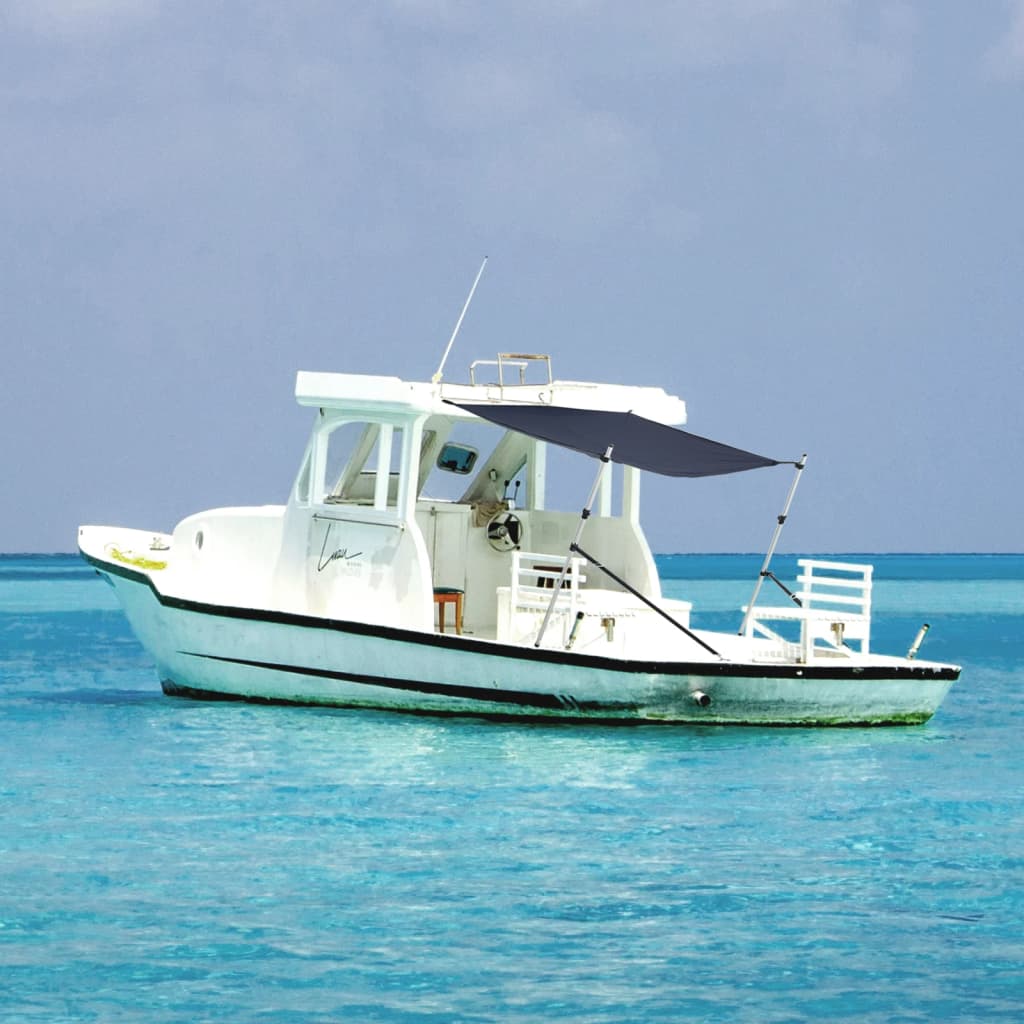 T-top awning extension navy blue 170x208x(115-183) cm v9927 Vetonek