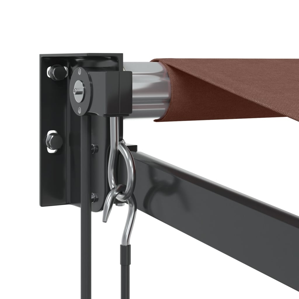 Burgundy automatic retractable awning 300x250 cm V0175 Vetonek
