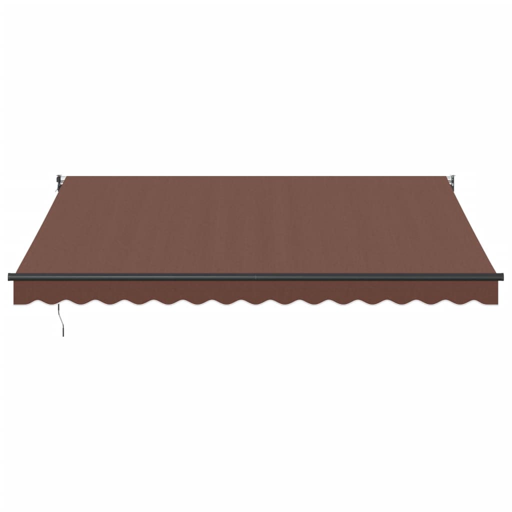 Brown automatic retractable awning 400x300 cm V0199 Vetonek