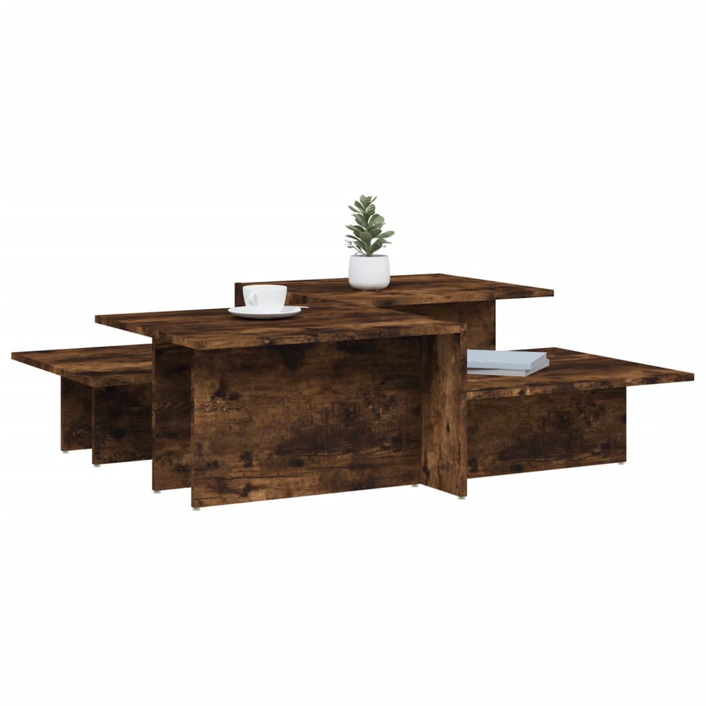 Mesas centrais 2 UDs Wood Smoked Oak