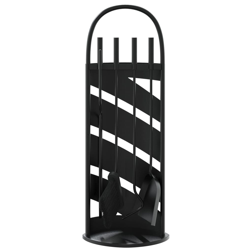 Set de herramientas para chimenea 5 pzas acero 23x15x66 cm V73