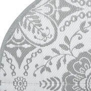 Tapis d'extérieur ARAKIL gris clair Ø120 cm PP V4232 Vetonek