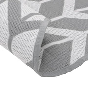 Alfombra exterior arakil gris ø200 cm pp v4539 Vetonek