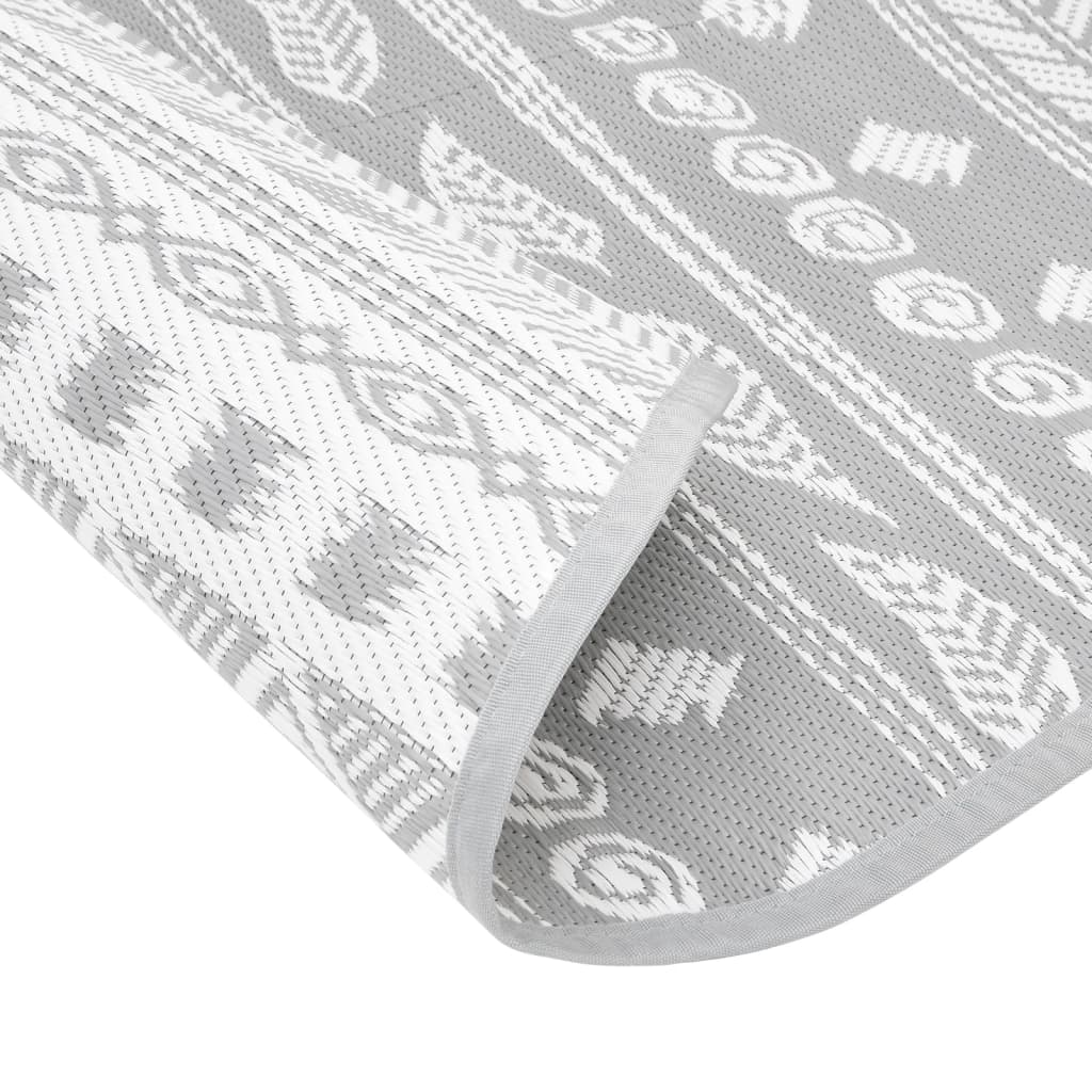 Alfombra exterior arakil gris ø200 cm pp v4614 Vetonek