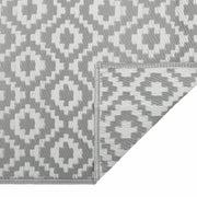 Alfombra exterior ARAKIL PP gris 80x250 cm V4843 Vetonek