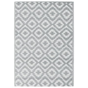 Vetonek Alfombra exterior ARAKIL PP gris 140x200 cm