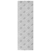 Alfombra exterior arakil pp gris 80x250 cm v4942 Vetonek