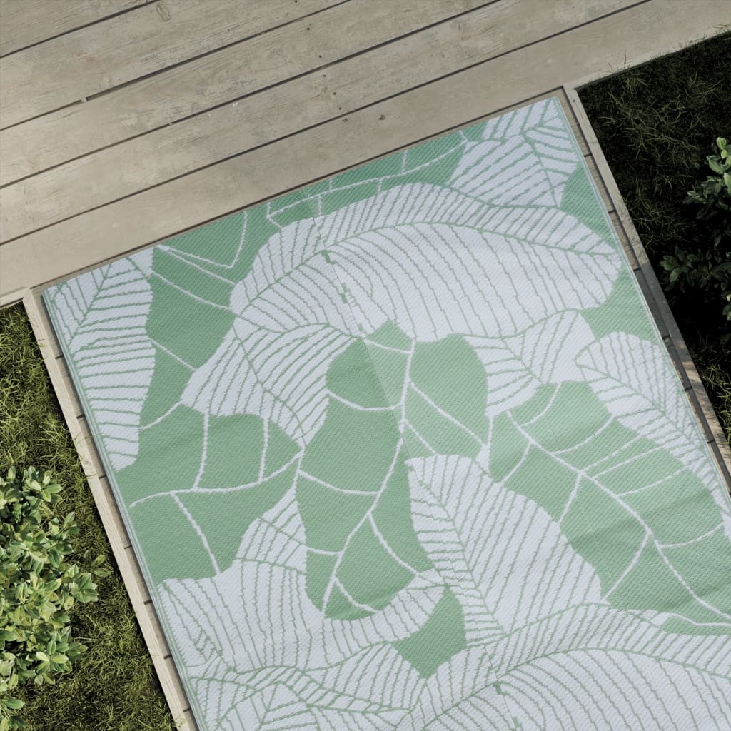 Vetonek Alfombra de exterior PP verde 120x180 cm