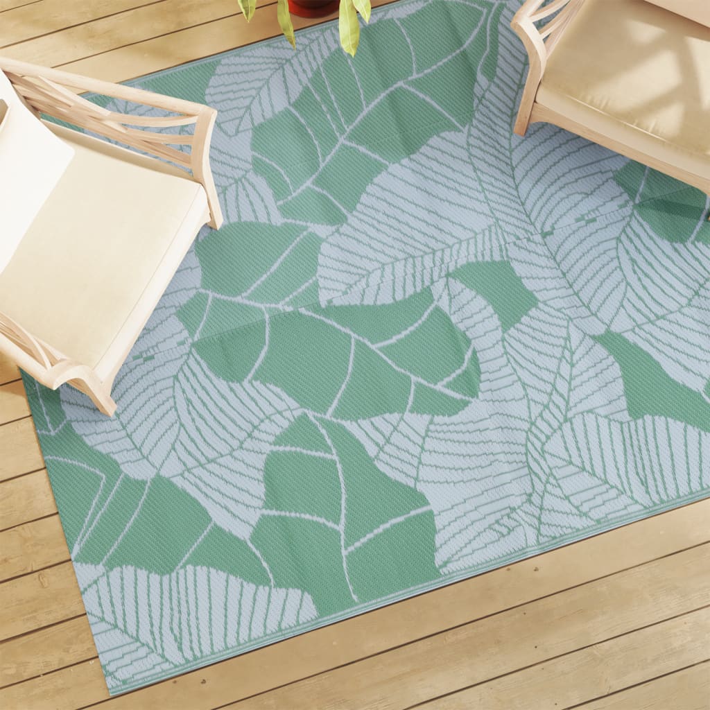 Vetonek Alfombra de exterior PP verde 160x230 cm