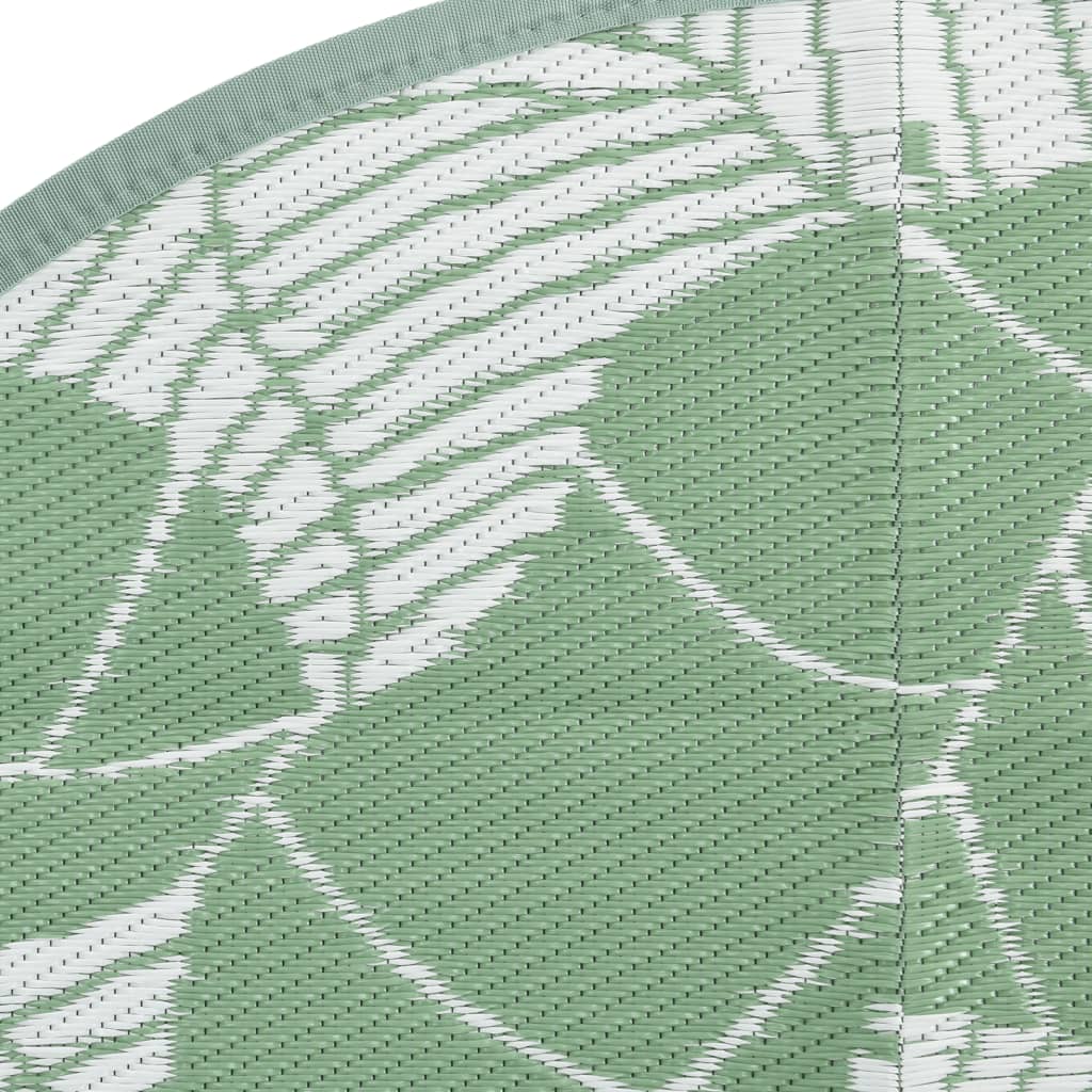 Alfombra exterior arakil verde ø200 cm pp v5192 - Vetonek