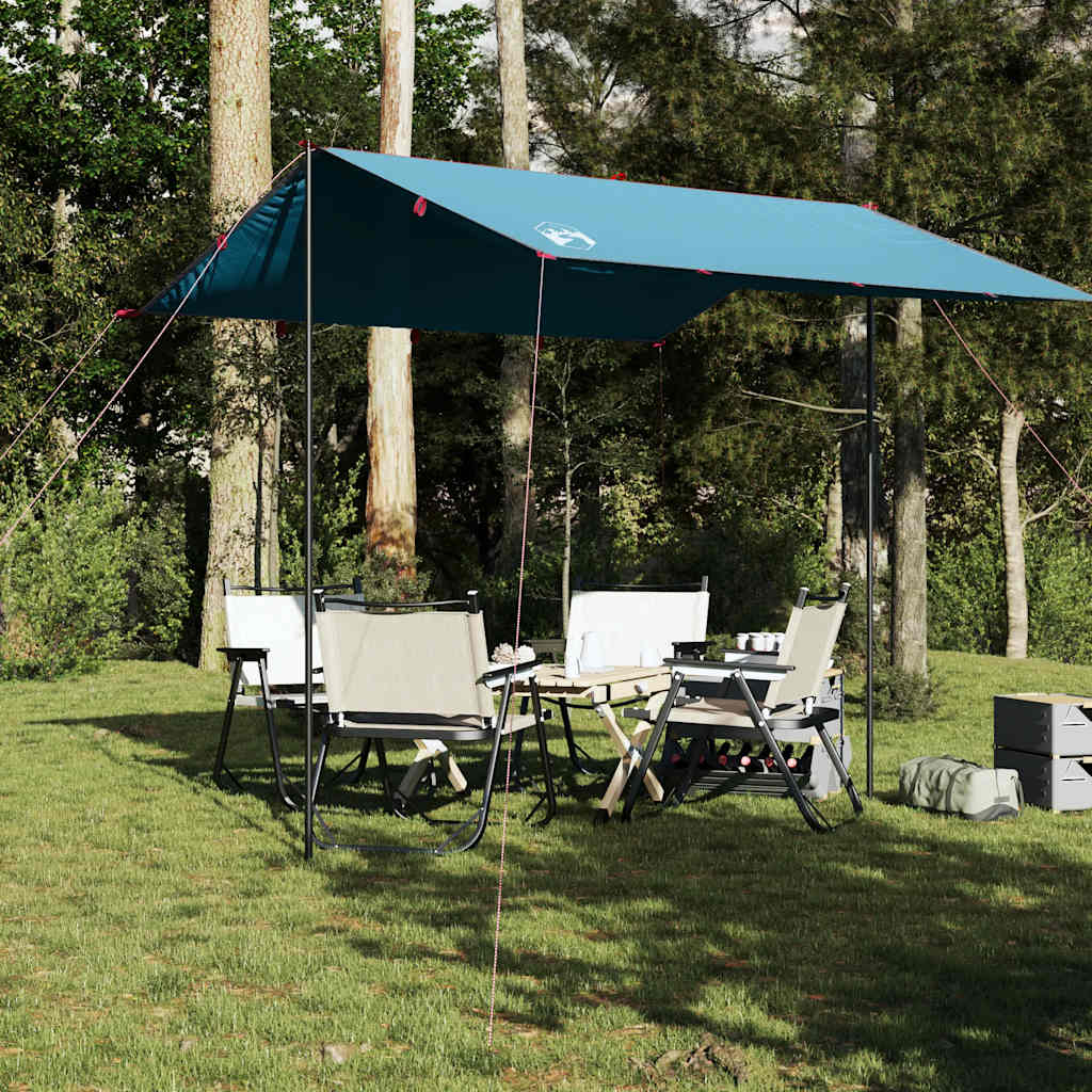 Vetonek Lona de camping impermeable azul 300x294 cm