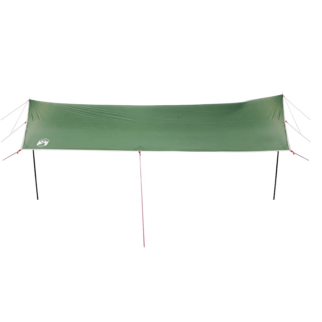 Green Waterproof Camping Canvas 460x305x210 cm V88