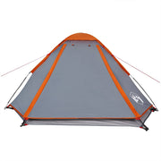 2 Person Igloo Tent Waterproof Gray Orange V8018 Vetonek
