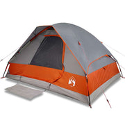 2 Person Igloo Tent Waterproof Gray Orange V8094 Vetonek