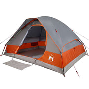 2 Person Igloo Tent Waterproof Gray Orange V8094 Vetonek