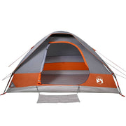 2 Person Igloo Tent Waterproof Gray Orange V8094 Vetonek