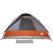 2 Person Igloo Tent Waterproof Gray Orange V8094 Vetonek