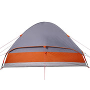 2 Person Igloo Tent Waterproof Gray Orange V8094 Vetonek