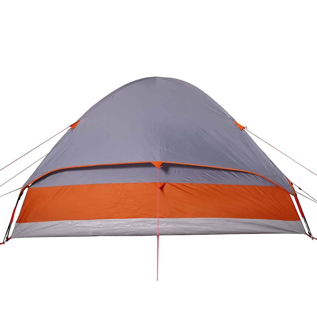 2 Person Igloo Tent Waterproof Gray Orange V8094 Vetonek