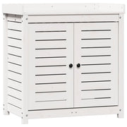 Mesa Vetonek Plantation com prateleiras em madeira de pinho branco 82,5x50x86,5 cm