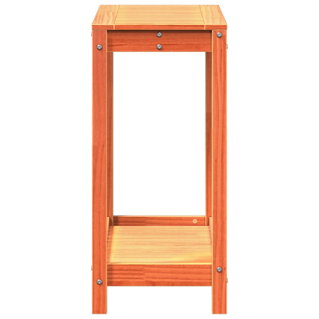 Mesa de plantio e prateleira madeira maciça marrom 82,5x35x75 cm v7577 - Vetonek