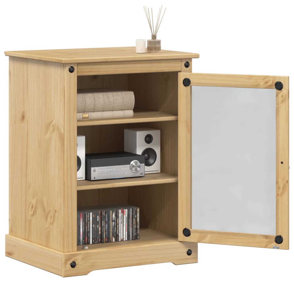 Vetonek Mueble HiFi Corona madera maciza de pino 60x50x82 cm