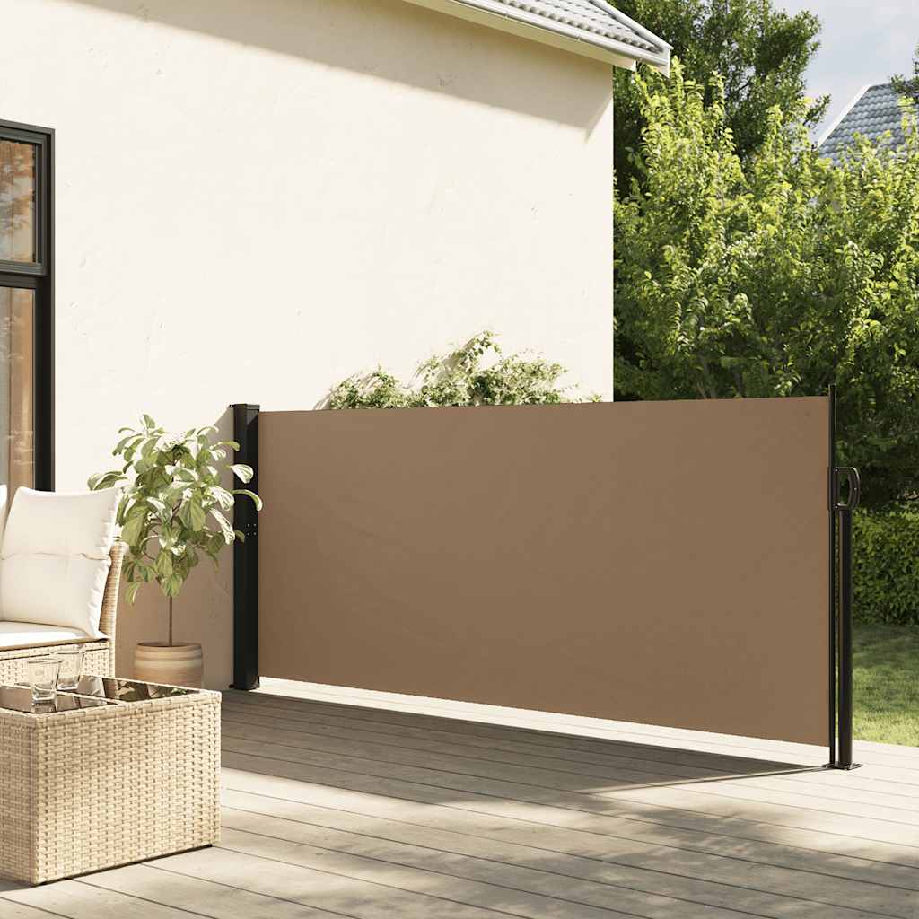 Vetonek Toldo lateral retráctil gris taupe 117x300 cm