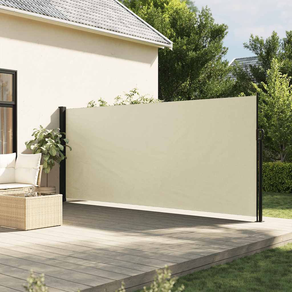 Vetonek Toldo lateral retráctil crema 160x300 cm