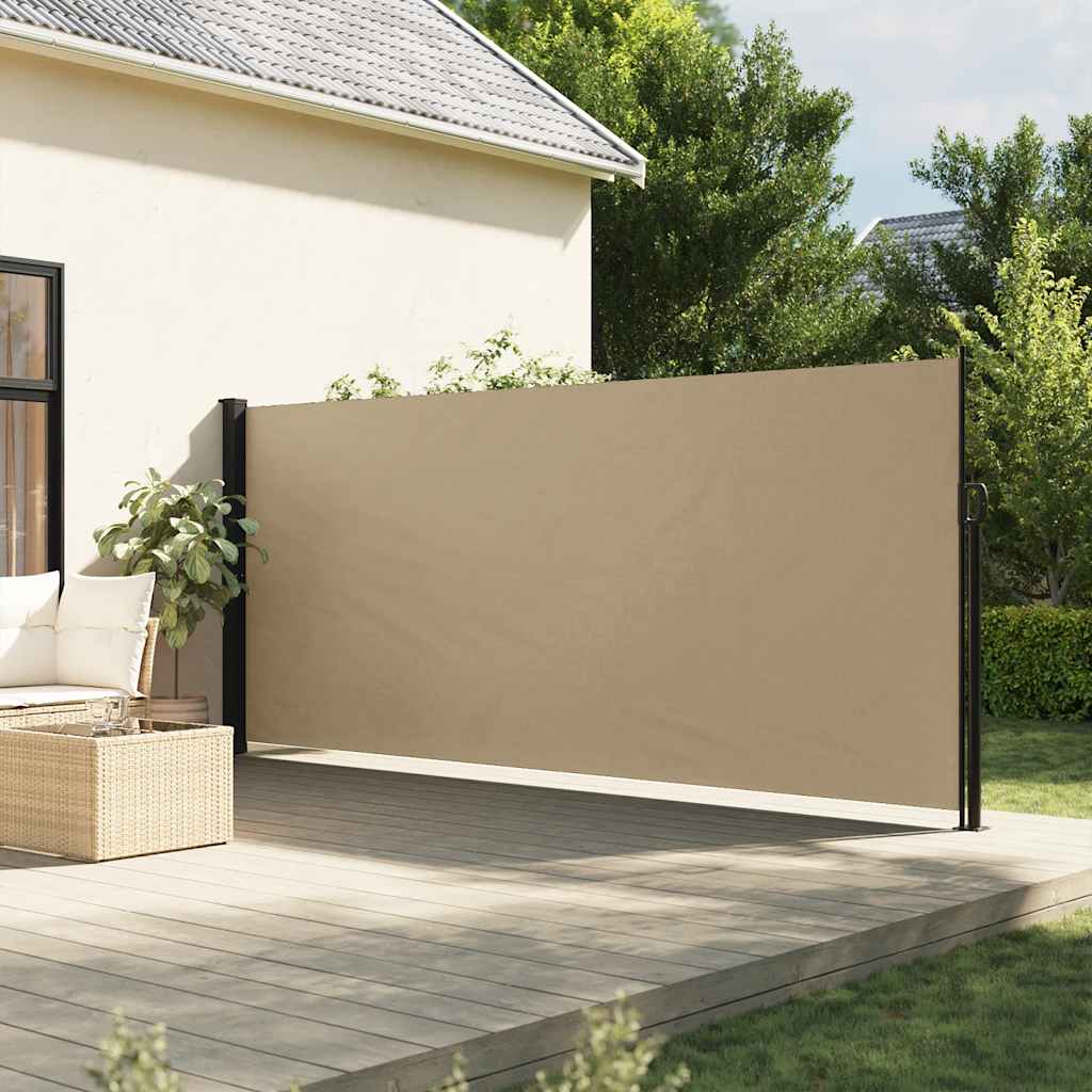 Vetonek Toldo lateral retráctil beige 160x300 cm