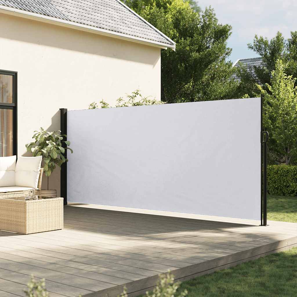 Vetonek Toldo lateral retráctil blanco 160x500 cm