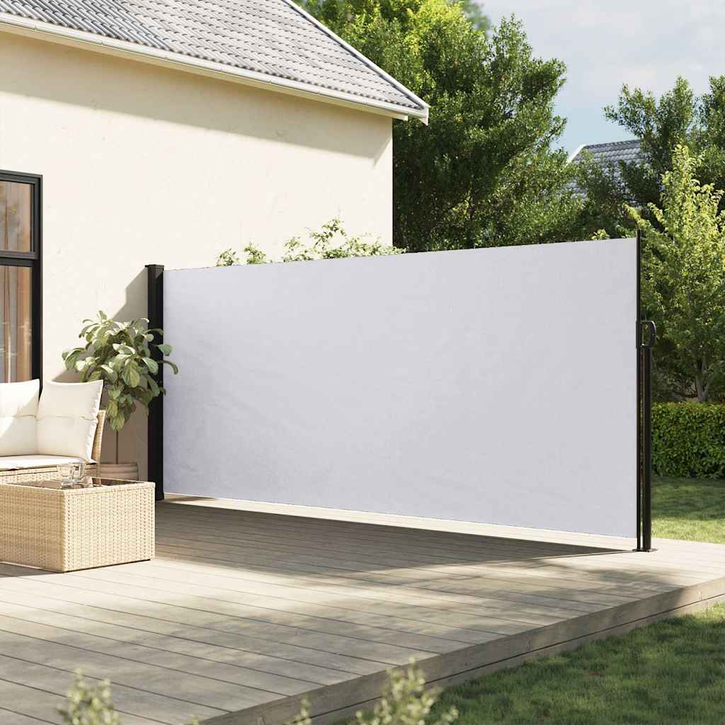 Vetonek Toldo lateral retráctil blanco 180x500 cm