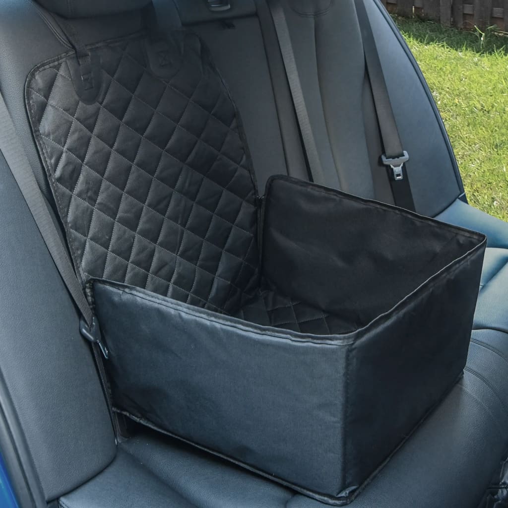 Vetonek Silla de coche para perros negro 45x45x25/55 cm