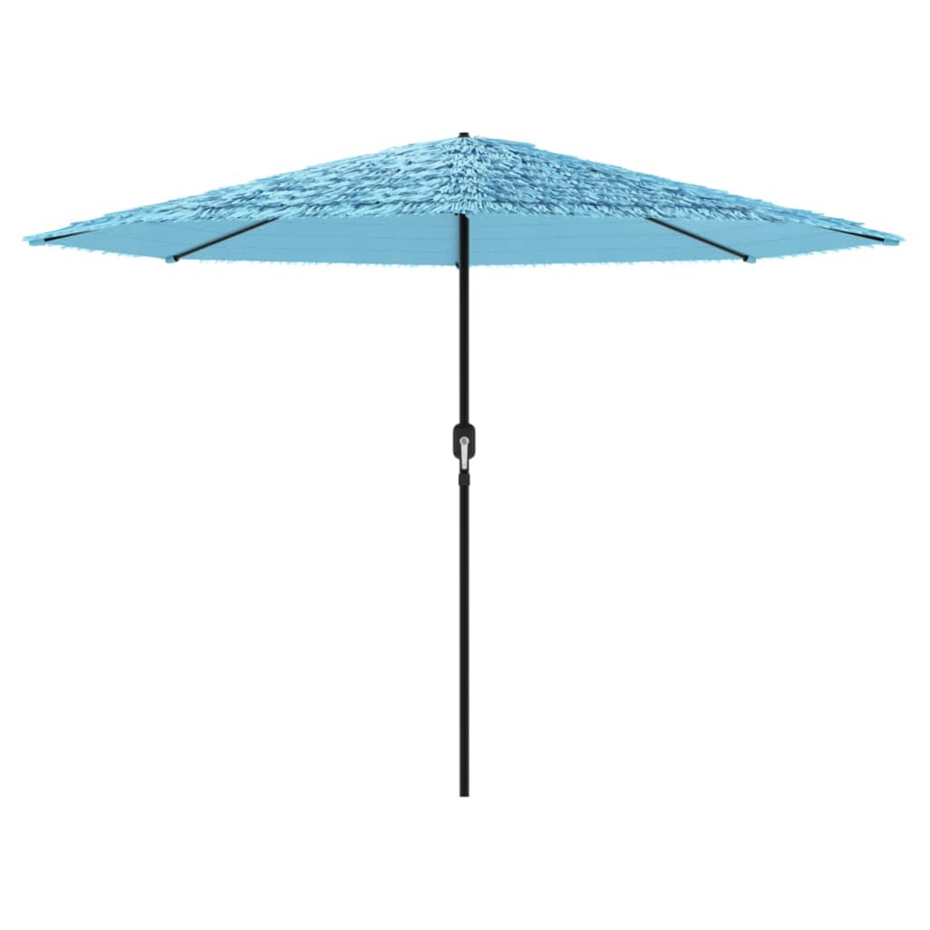 Garden umbrella with blue steel stick 388x38X248 cm