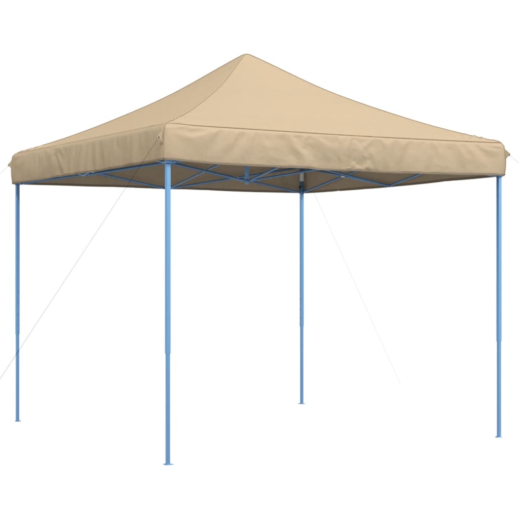 Tienda de fiesta plegable Pop-Up beige 292x292x315 cm