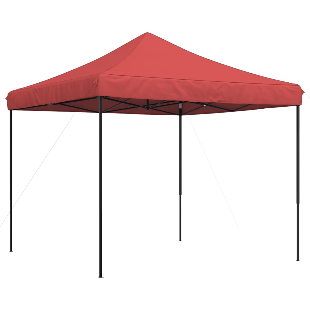 Tienda de fiesta plegable Pop-Up burdeos 292x292x315 cm