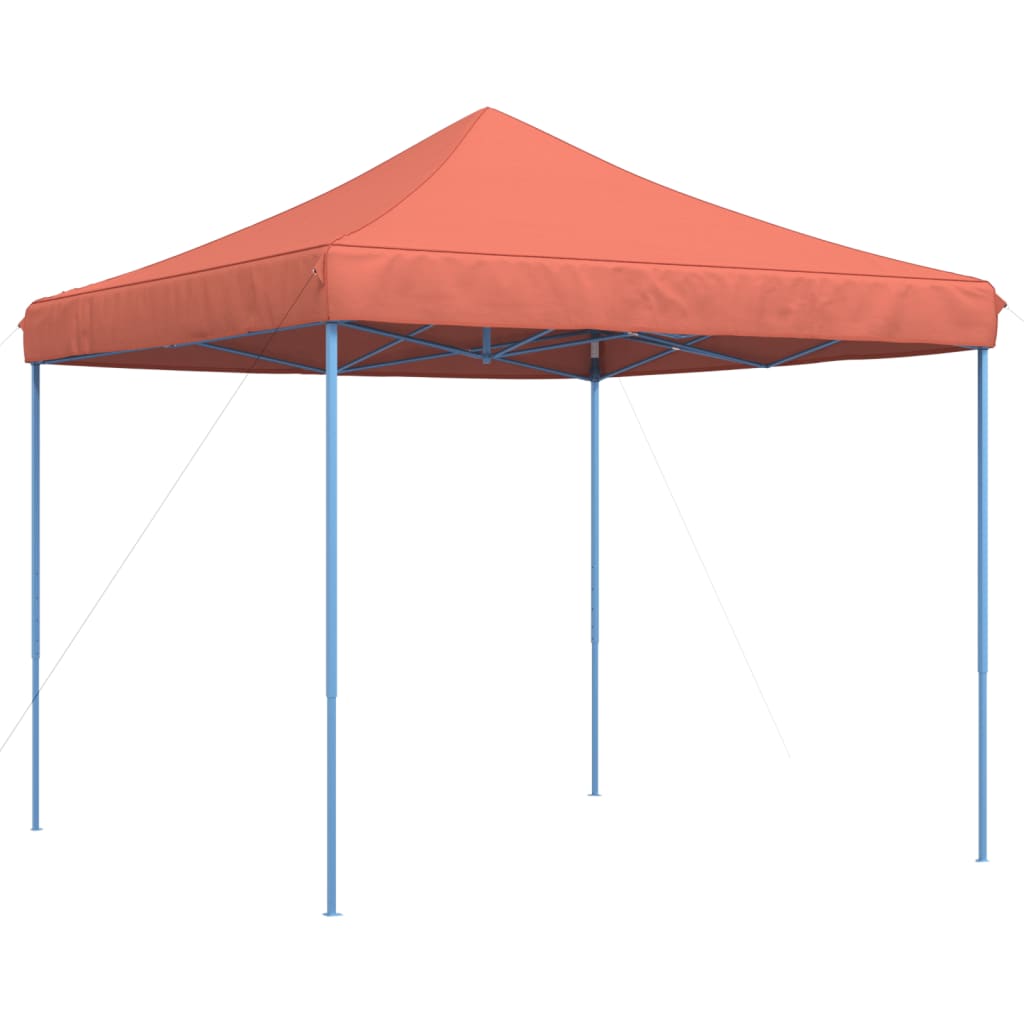 Tienda de fiesta plegable Pop-Up terracota 292x292x315 cm