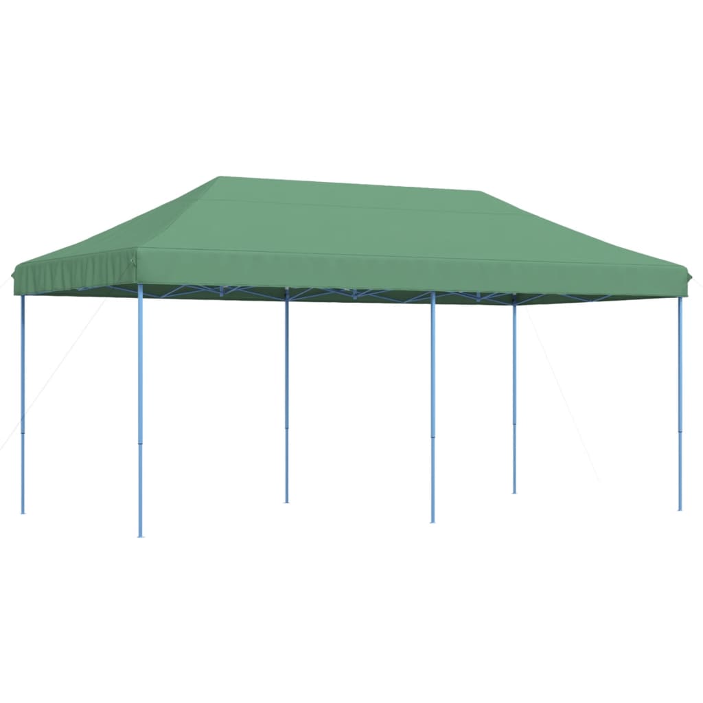 Tienda de fiesta plegable Pop-Up verde 580x292x315 cm