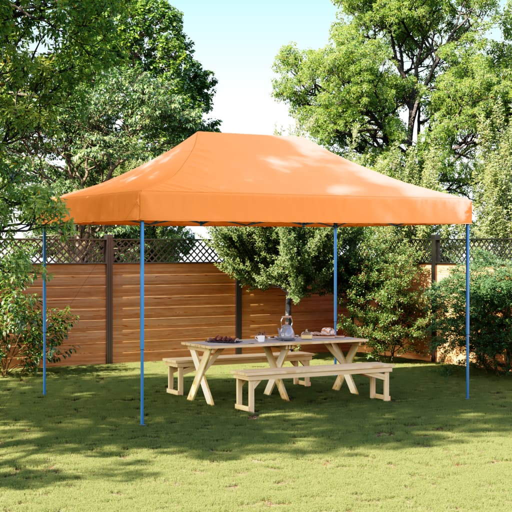 Vetonek Tienda de fiesta plegable Pop-Up naranja 440x292x315 cm