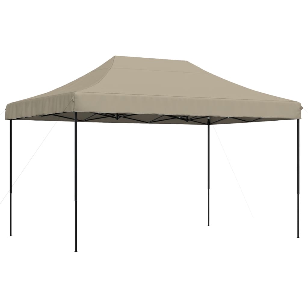 Tienda de fiesta plegable Pop-Up taupe 440x292x315 cm