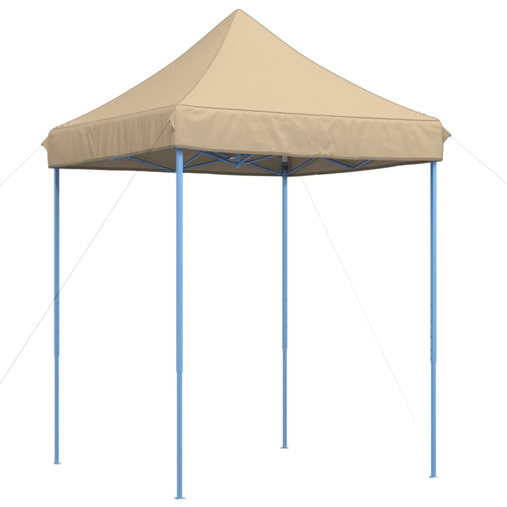 Tienda de fiesta plegable Pop-Up beige 200x200x306 cm