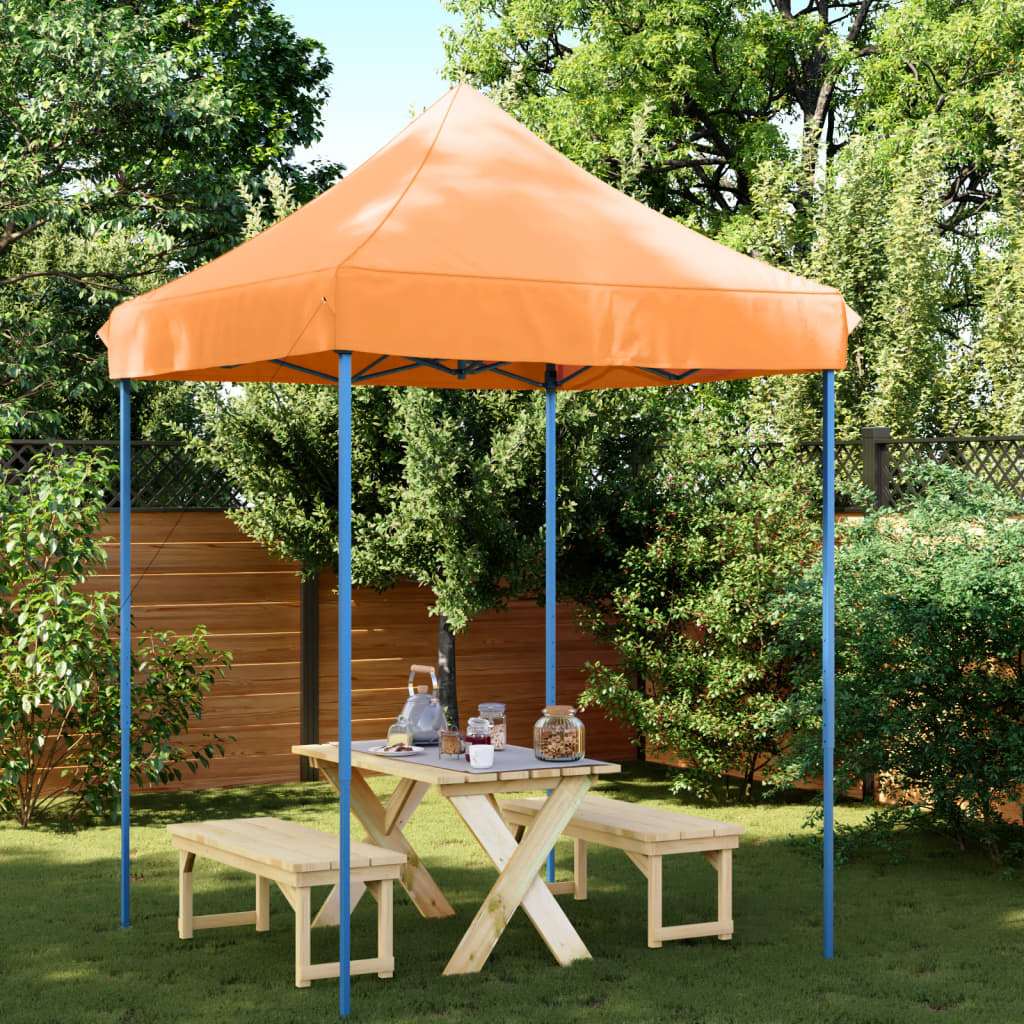 Vetonek Tienda de fiesta plegable Pop-Up naranja 200x200x306 cm