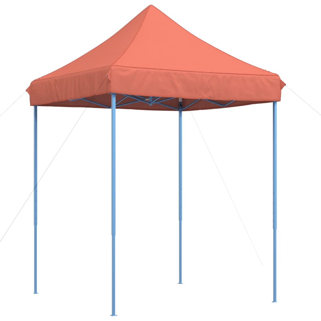 Tienda de fiesta plegable Pop-Up terracota 200x200x306 cm