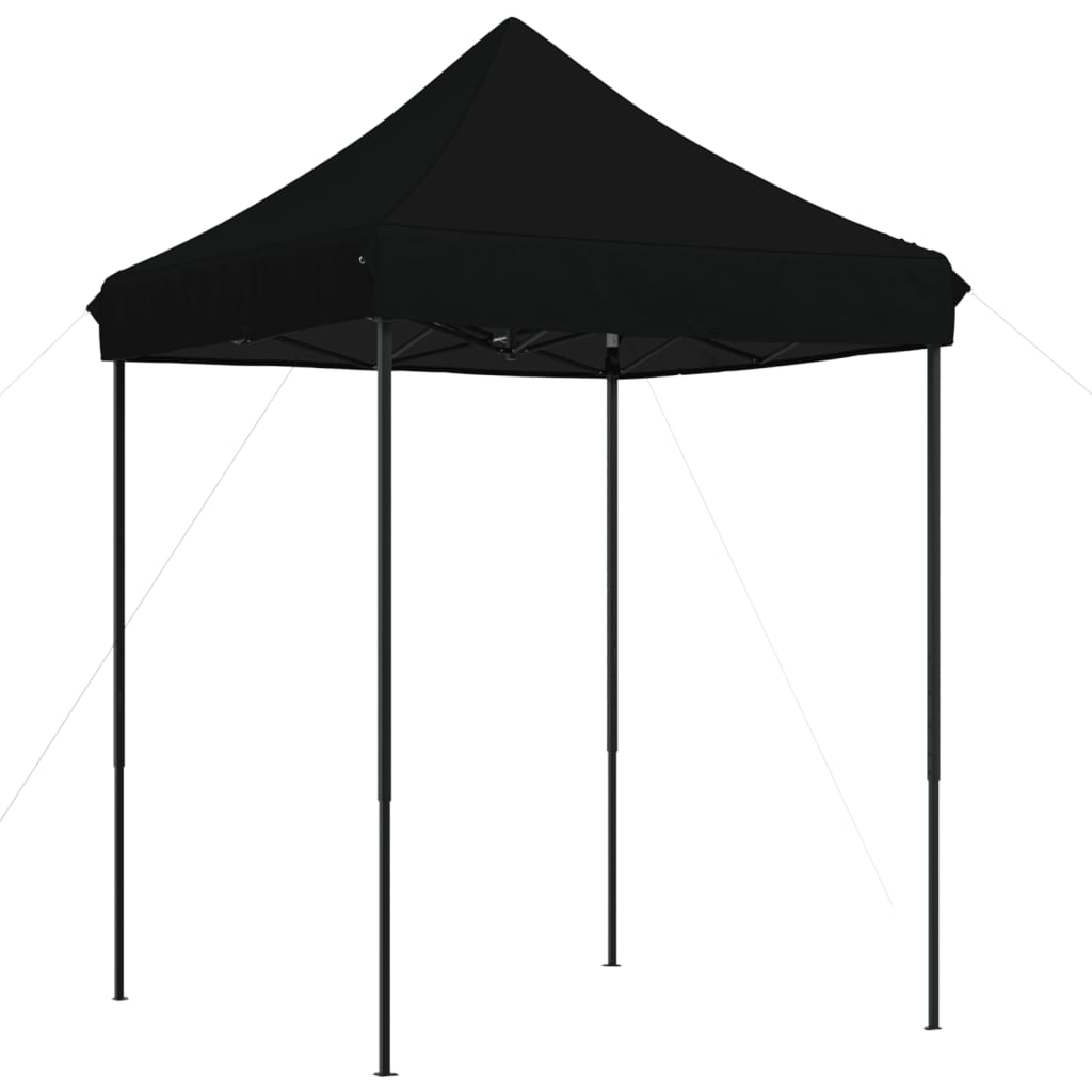 Tienda de fiesta plegable Pop-Up negro 200x200x306 cm