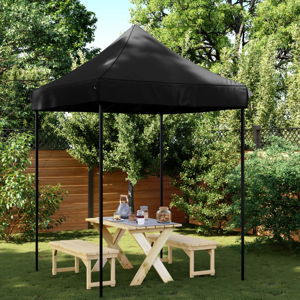 Vetonek Tienda de fiesta plegable Pop-Up negro 200x200x306 cm